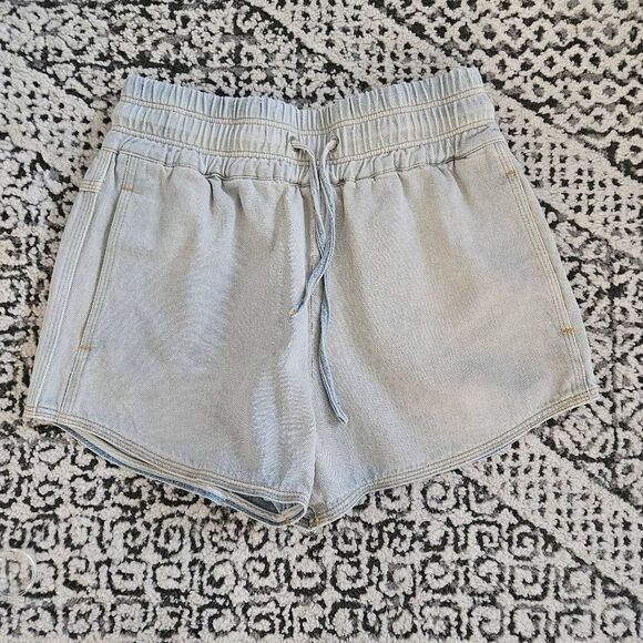 IRO Bleached Blue Denim Shorts Size 36 (US 4) - Picture 1 of 8